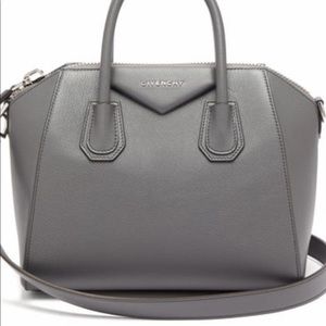 Givenchy Antigona Medium Pearl  Gray Sachel